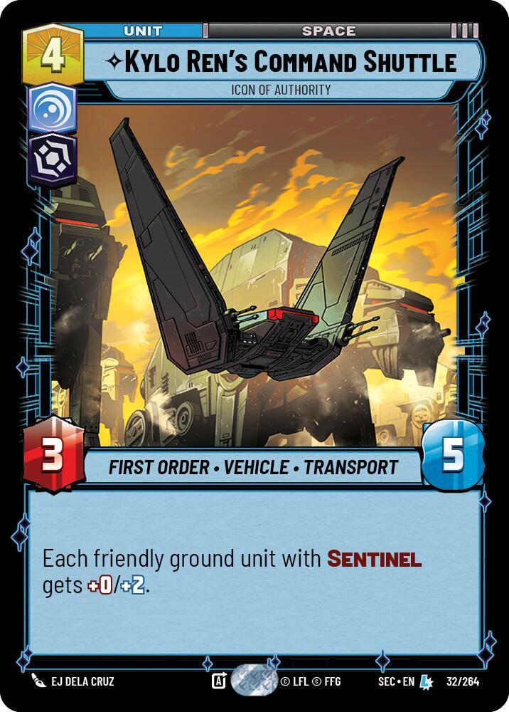 Kylo Ren's Command Shuttle - Icon of Authority [Secrets of Power] 32/264