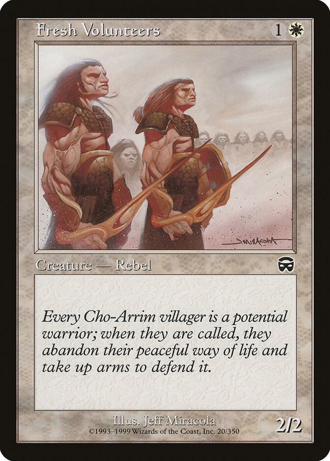 Fresh Volunteers [Mercadian Masques] 20