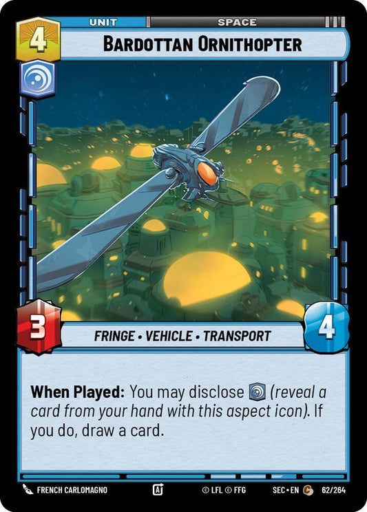 Bardottan Ornithopter [Secrets of Power] 62/264