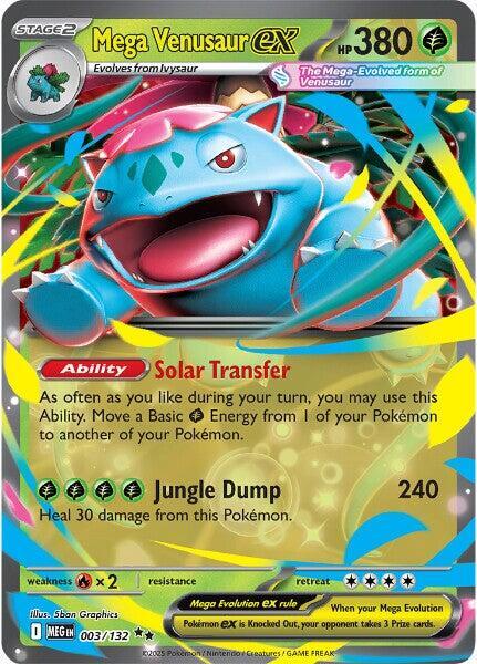 Mega Venusaur ex - 003/132 [ME01: Mega Evolution] 003/132