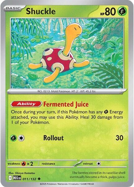 Shuckle - 011/132 [ME01: Mega Evolution] 011/132