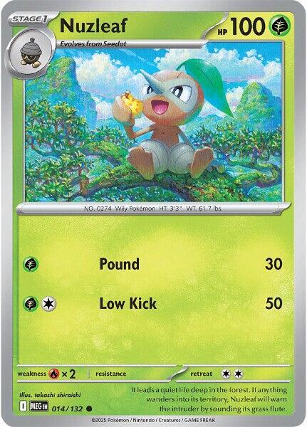 Nuzleaf [ME01: Mega Evolution] 014/132