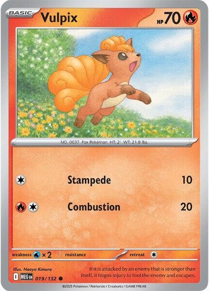 Vulpix - 019/132 [ME01: Mega Evolution] 019/132
