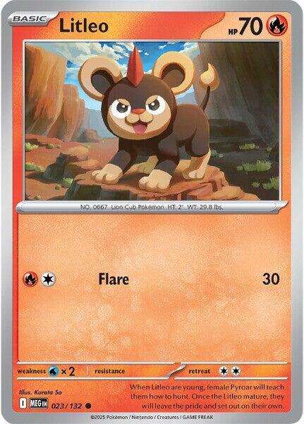 Litleo - 023/132 [ME01: Mega Evolution] 023/132