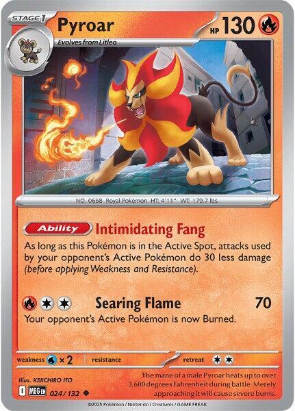 Pyroar [ME01: Mega Evolution] 024/132