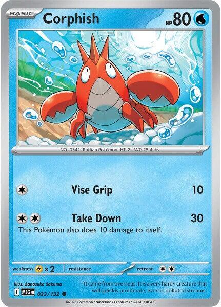 Corphish [ME01: Mega Evolution] 033/132