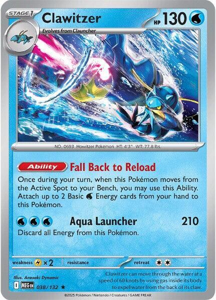 Clawitzer - 038/132 [ME01: Mega Evolution] 038/132