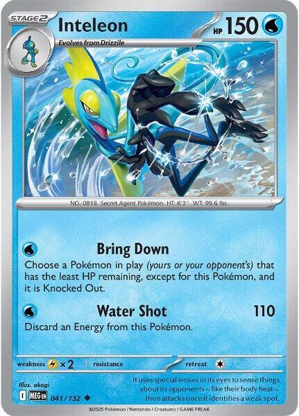 Inteleon - 041/132 [ME01: Mega Evolution] 041/132