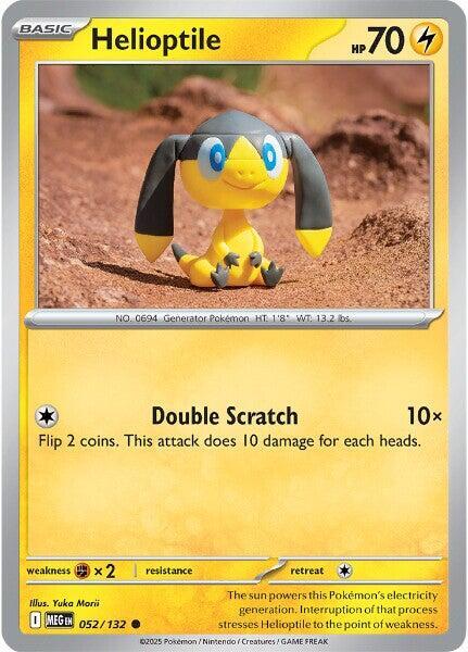 Helioptile - 052/132 [ME01: Mega Evolution] 052/132