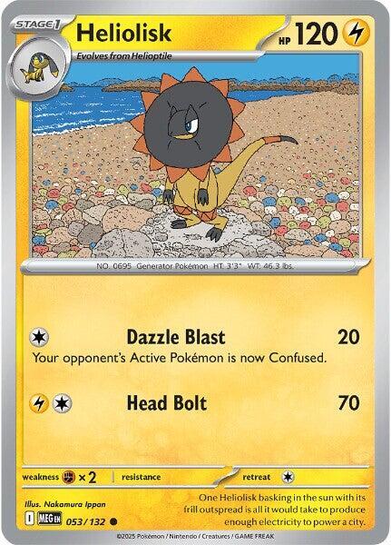 Heliolisk [ME01: Mega Evolution] 053/132