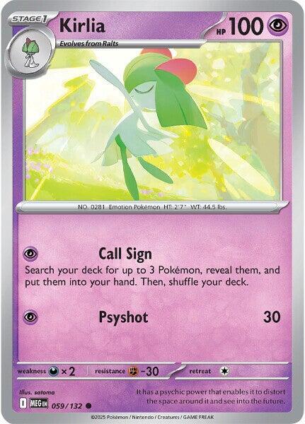 Kirlia [ME01: Mega Evolution] 059/132