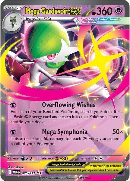 Mega Gardevoir ex - 060/132 [ME01: Mega Evolution] 060/132