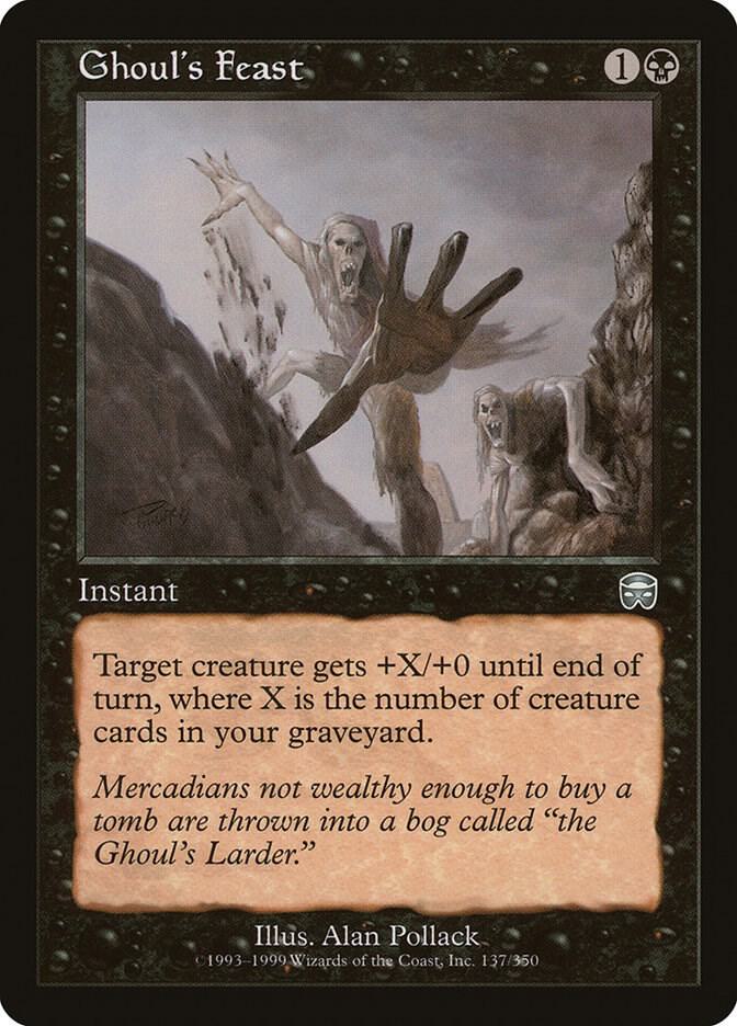 Ghoul's Feast [Mercadian Masques] 137