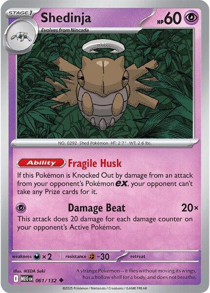 Shedinja - 061/132 [ME01: Mega Evolution] 061/132