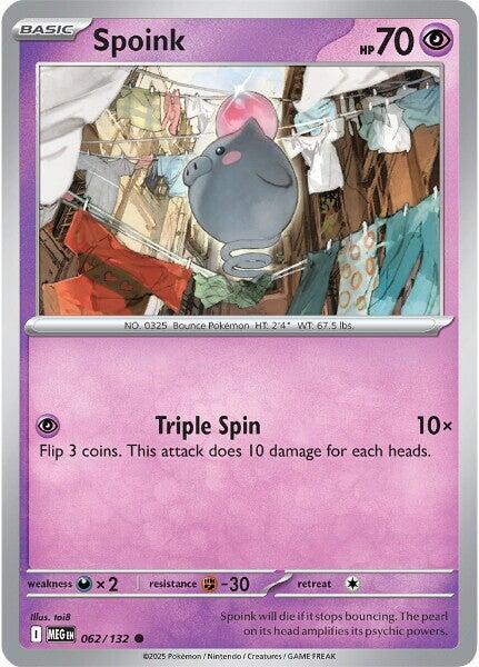 Spoink [ME01: Mega Evolution] 062/132