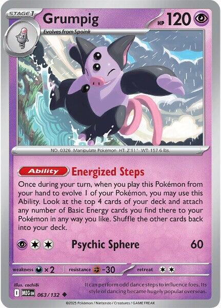 Grumpig [ME01: Mega Evolution] 063/132