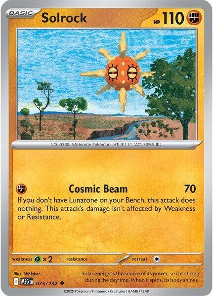 Solrock [ME01: Mega Evolution] 075/132