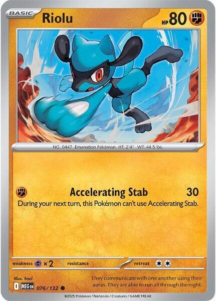 Riolu [ME01: Mega Evolution] 076/132