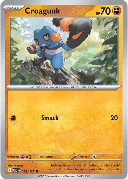 Croagunk [ME01: Mega Evolution] 078/132