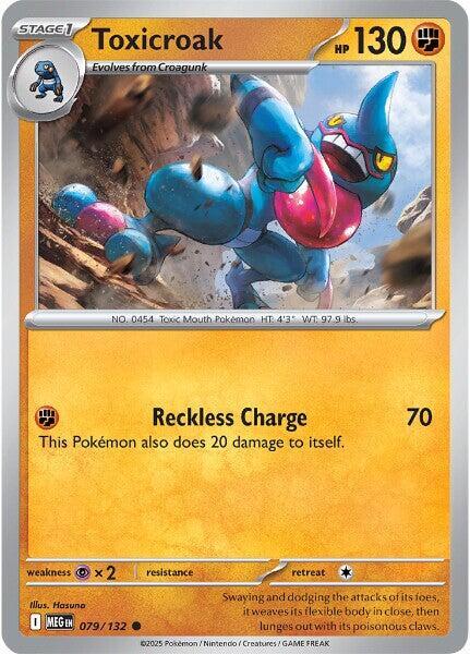 Toxicroak [ME01: Mega Evolution] 079/132