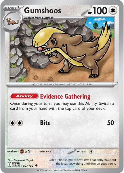 Gumshoos - 110/132 [ME01: Mega Evolution] 110/132