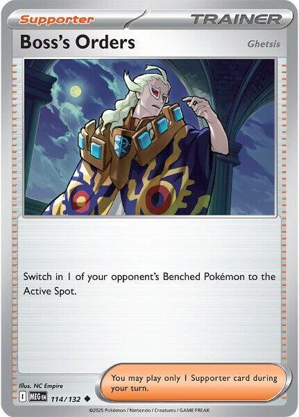 Boss's Orders [Ghetsis] [ME01: Mega Evolution] 114/132