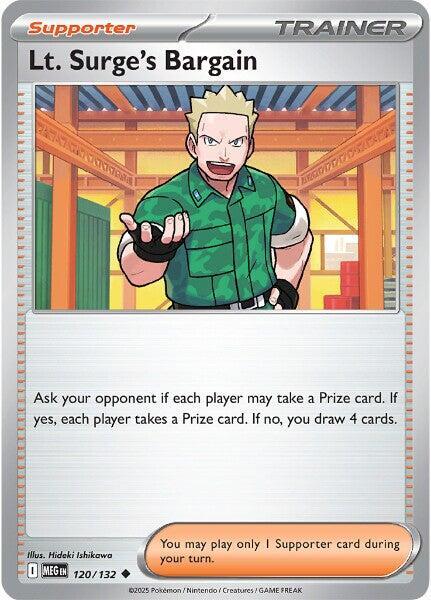 Lt. Surge's Bargain - 120/132 [ME01: Mega Evolution] 120/132