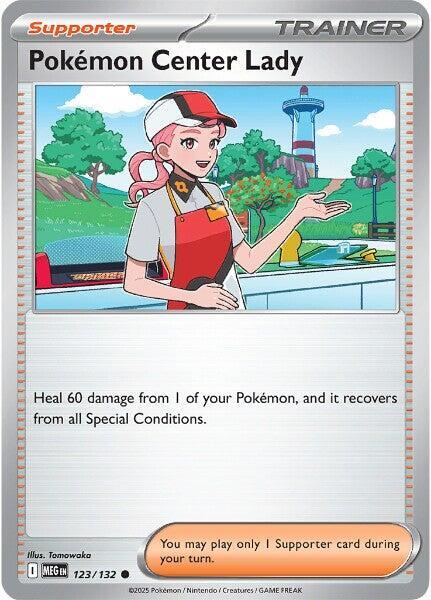 Pokemon Center Lady [ME01: Mega Evolution] 123/132