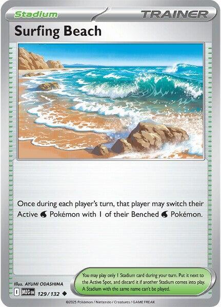 Surfing Beach [ME01: Mega Evolution] 129/132