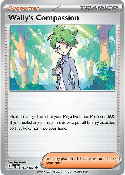 Wally's Compassion - 132/132 [ME01: Mega Evolution] 132/132