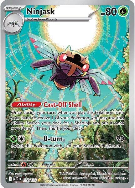 Ninjask - 137/132 [ME01: Mega Evolution] 137/132