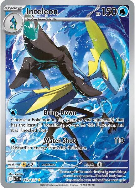 Inteleon - 142/132 [ME01: Mega Evolution] 142/132
