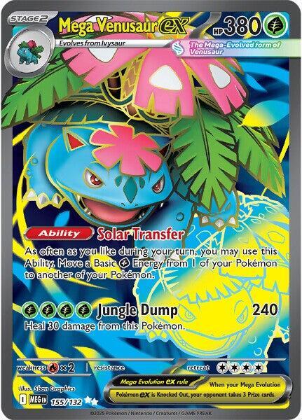 Mega Venusaur ex - 155/132 [ME01: Mega Evolution] 155/132