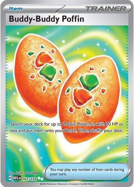 Buddy-Buddy Poffin [ME01: Mega Evolution] 167/132