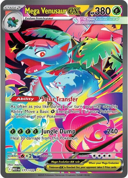 Mega Venusaur ex - 177/132 [ME01: Mega Evolution] 177/132