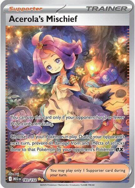 Acerola's Mischief - 183/132 [ME01: Mega Evolution] 183/132