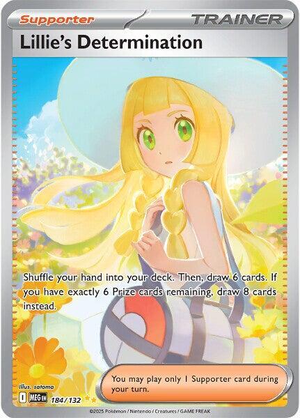 Lillie's Determination - 184/132 [ME01: Mega Evolution] 184/132