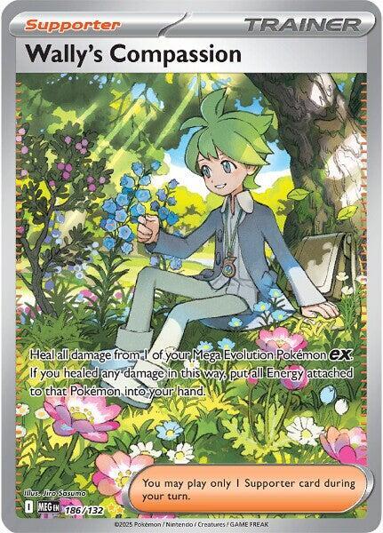 Wally's Compassion - 186/132 [ME01: Mega Evolution] 186/132