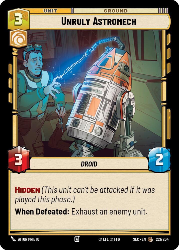 Unruly Astromech [Secrets of Power] 221/264