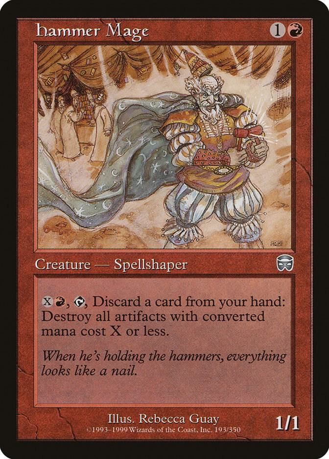 Hammer Mage [Mercadian Masques] 193