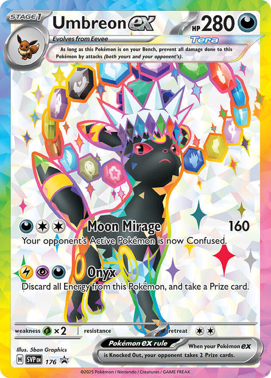 Umbreon ex - 176 [SV: Scarlet & Violet Promo Cards] SVP 176