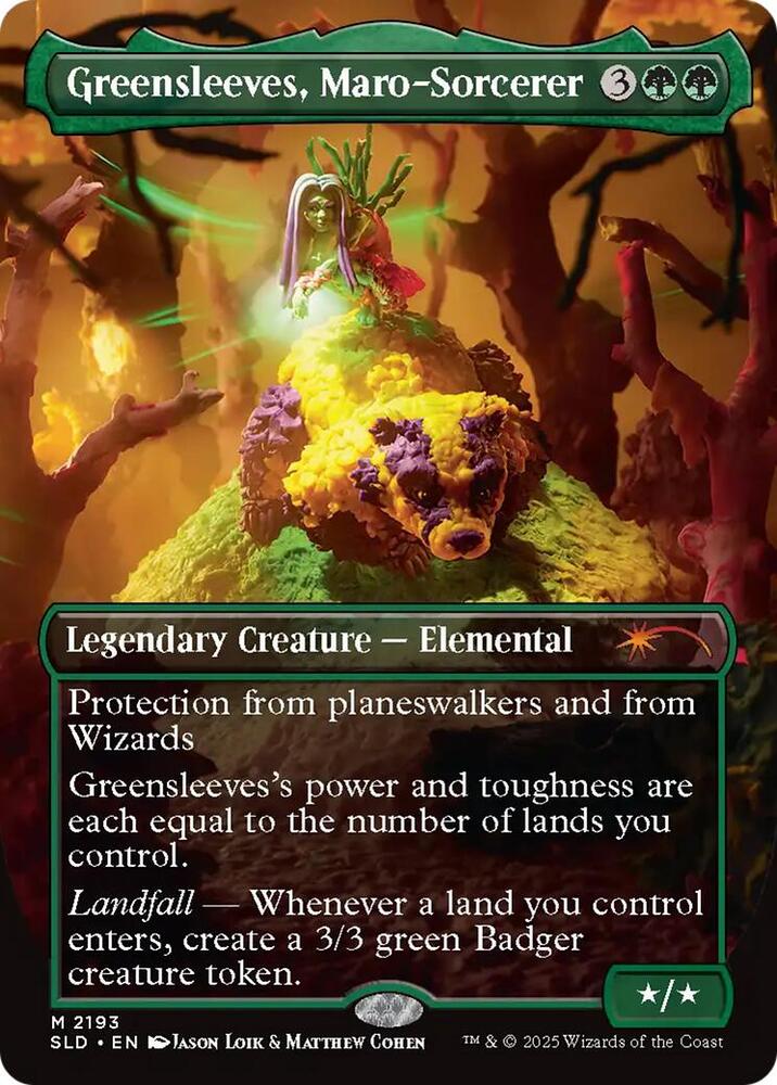 Greensleeves, Maro-Sorcerer [Secret Lair Drop Series] 2193