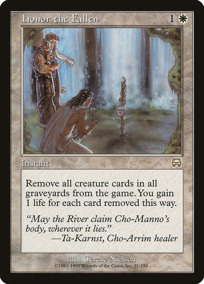 Honor the Fallen [Mercadian Masques] 21