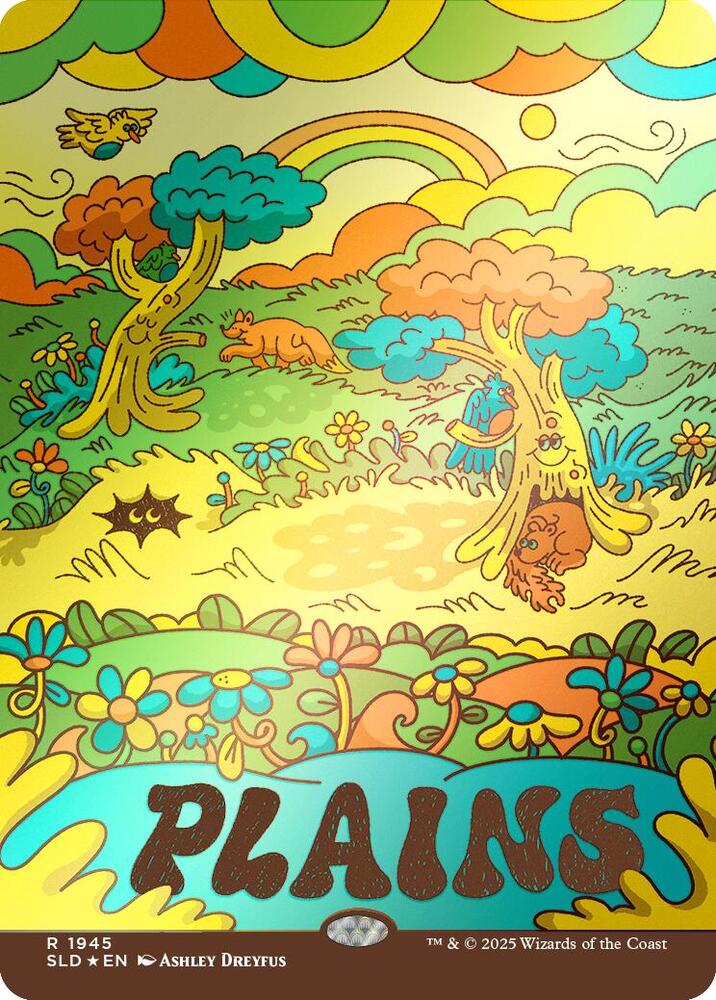 Plains (1945) (Rainbow Foil) [Secret Lair Drop Series] 1945