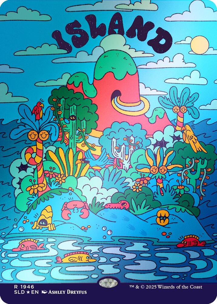 Island (1946) (Rainbow Foil) [Secret Lair Drop Series] 1946