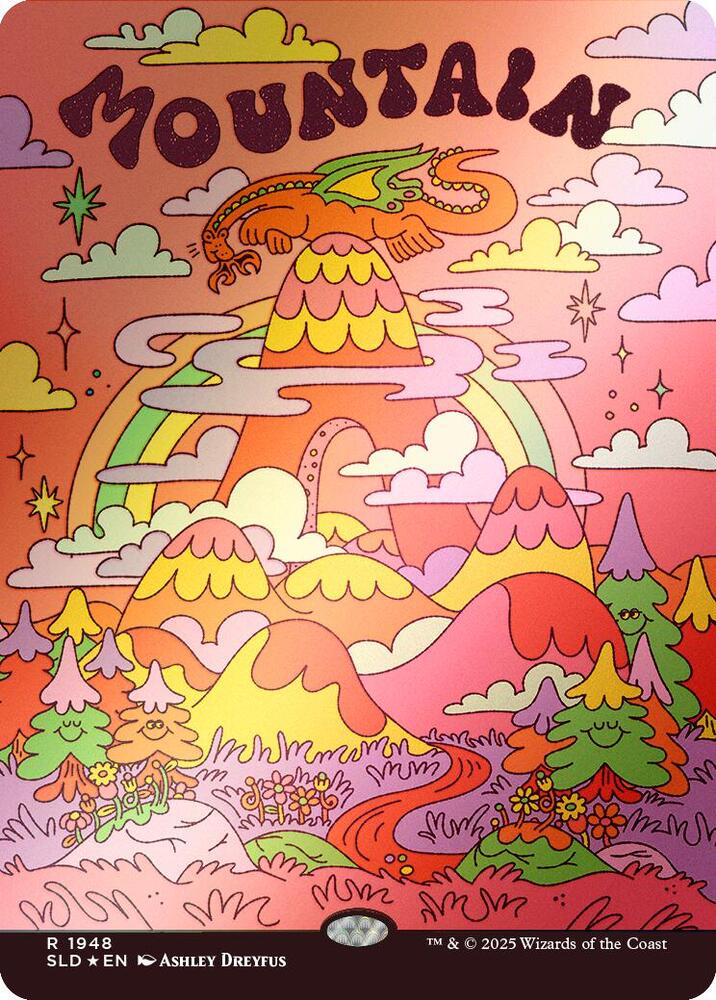 Mountain (1948) (Rainbow Foil) [Secret Lair Drop Series] 1948