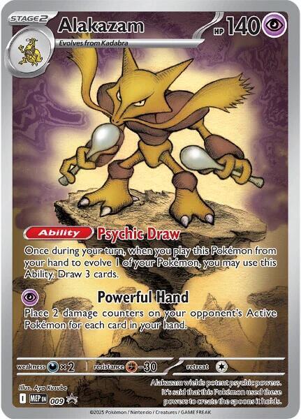Alakazam - 009 [ME: Mega Evolution Promo] 009