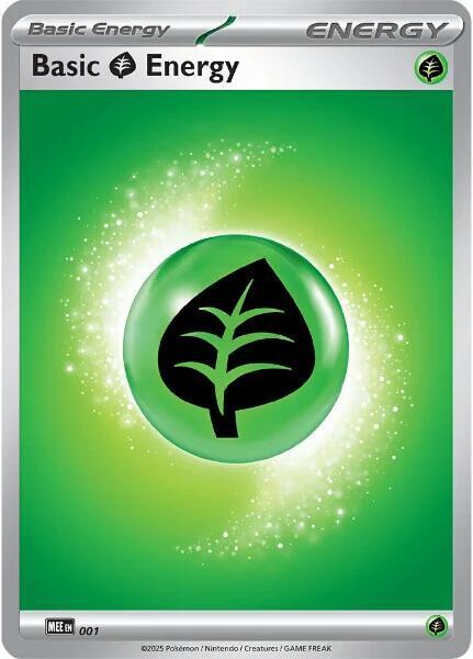 Basic Grass Energy - 001 [MEE: Mega Evolution Energies] 1