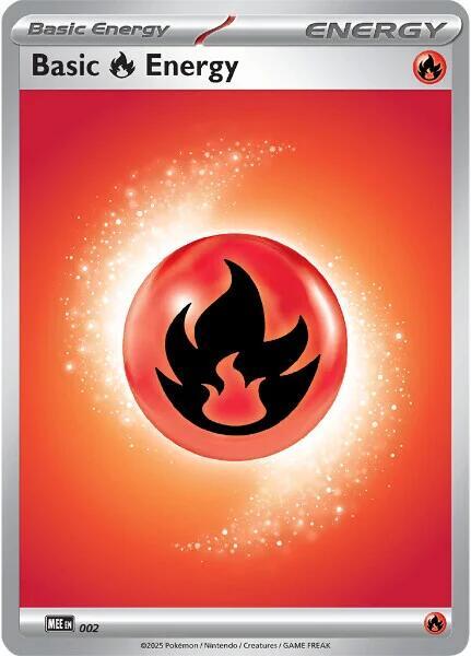 Basic Fire Energy - 002 [MEE: Mega Evolution Energies] 2