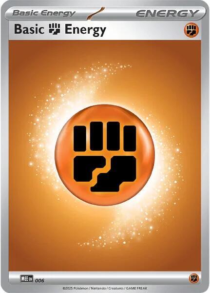 Basic Fighting Energy - 006 [MEE: Mega Evolution Energies] 6